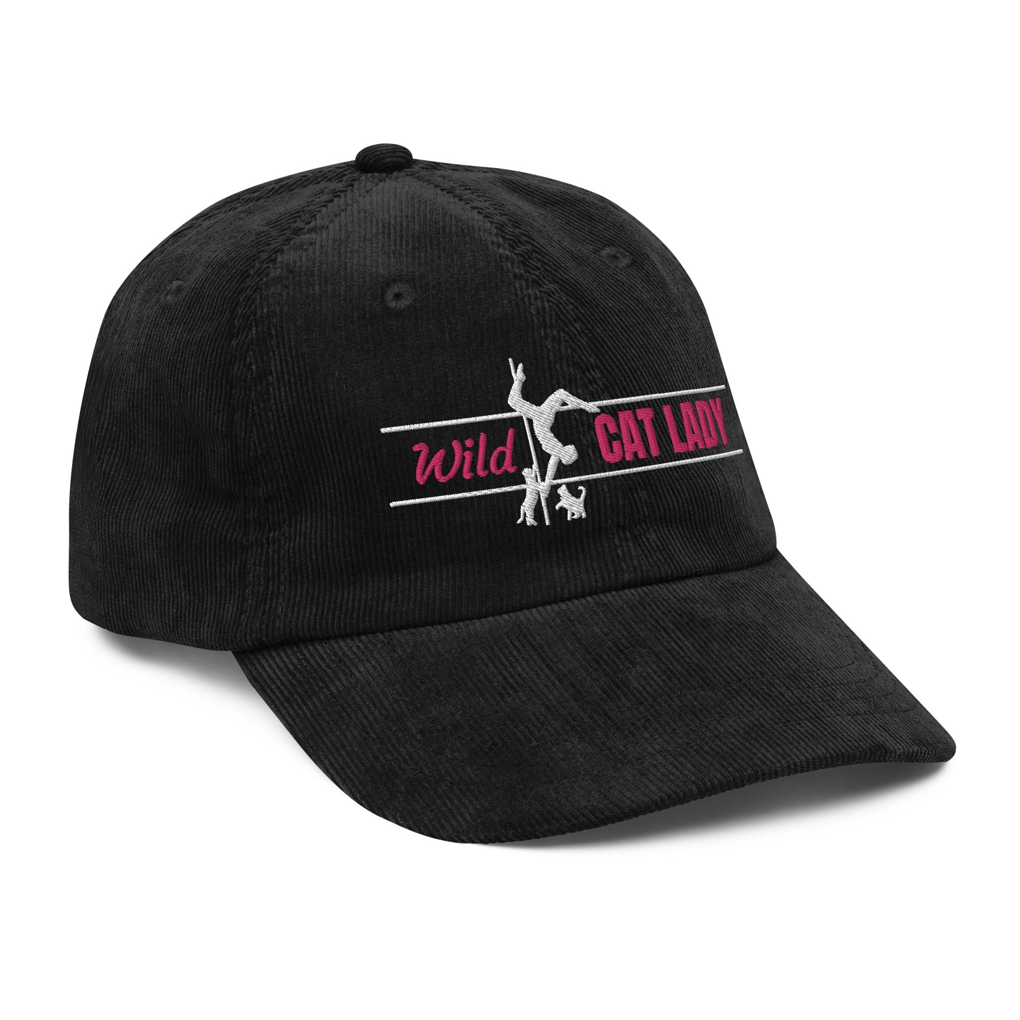 Wild Cat Lady Corduroy Hat - Hats - EpiAl's Shop