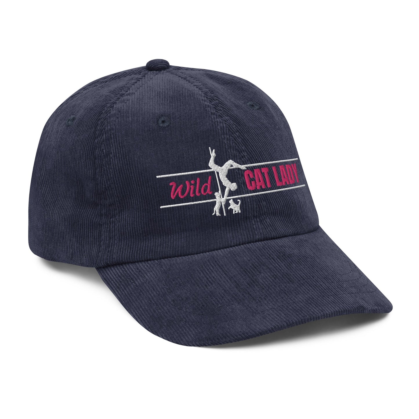 Wild Cat Lady Corduroy Hat - Hats - EpiAl's Shop