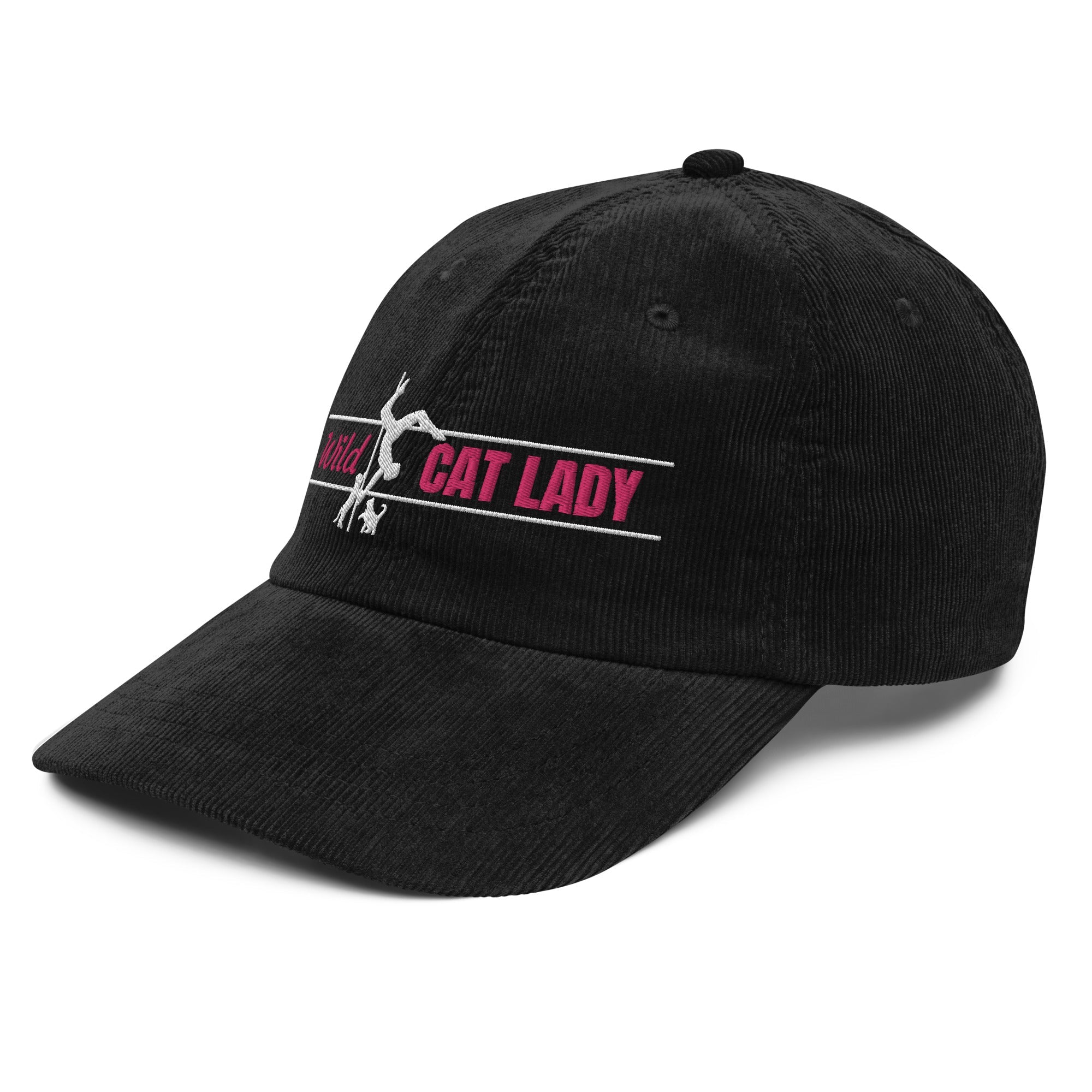 Wild Cat Lady Corduroy Hat - Hats - EpiAl's Shop