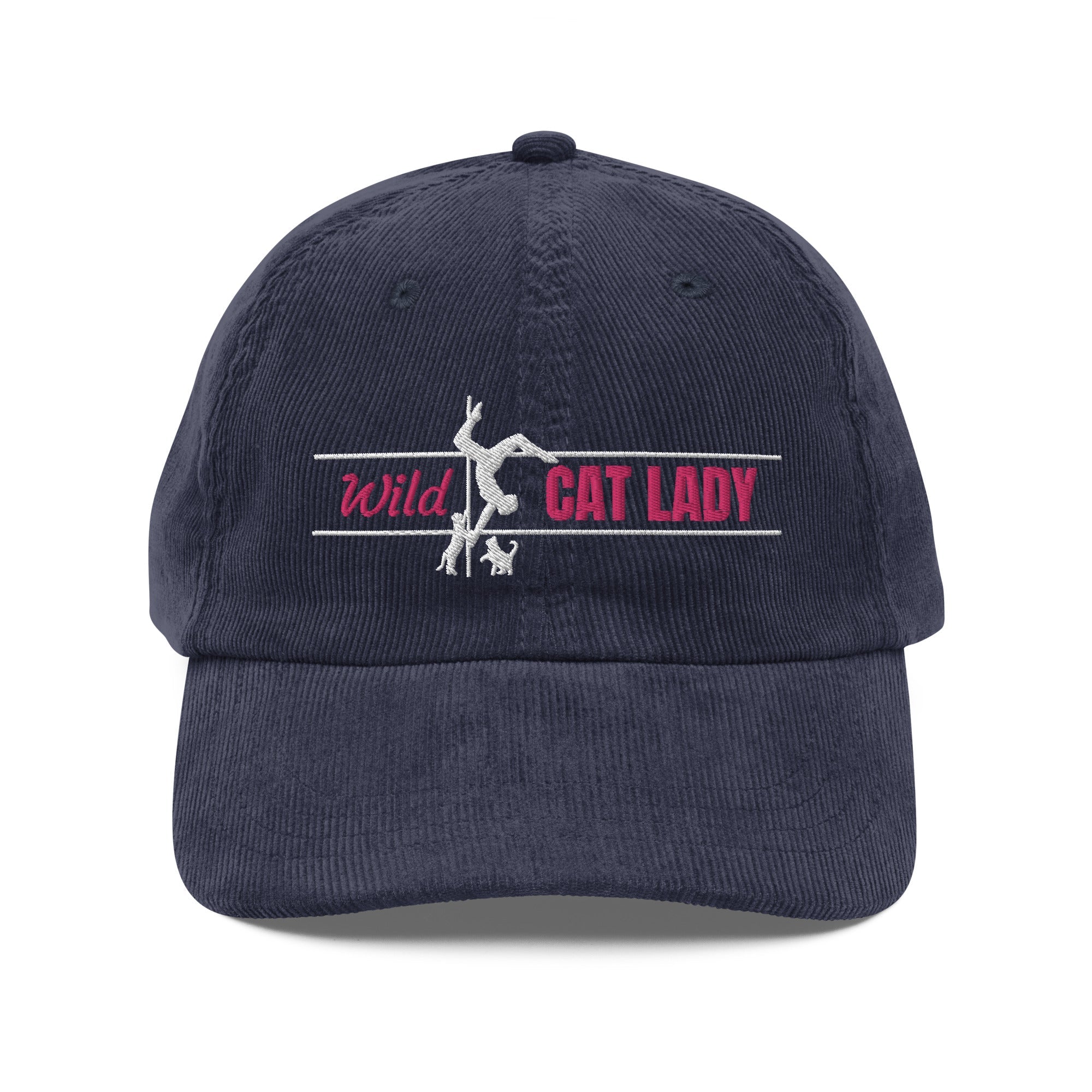 Wild Cat Lady Corduroy Hat - Hats - EpiAl's Shop