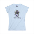 Wired to Bloom Epilepsy Awareness T-Shirt | Subtle Purple Lightning Floral Tee - Clothing, Women, T-Shirts - EpiAl's Shop
