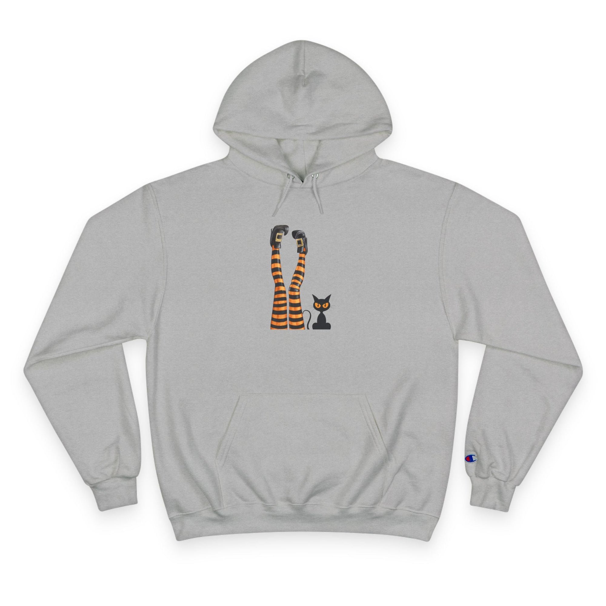 Witchy Cat Lady Legs Minimalist Art Hoodie - Clothing, Hoodies - EpiAl's Shop