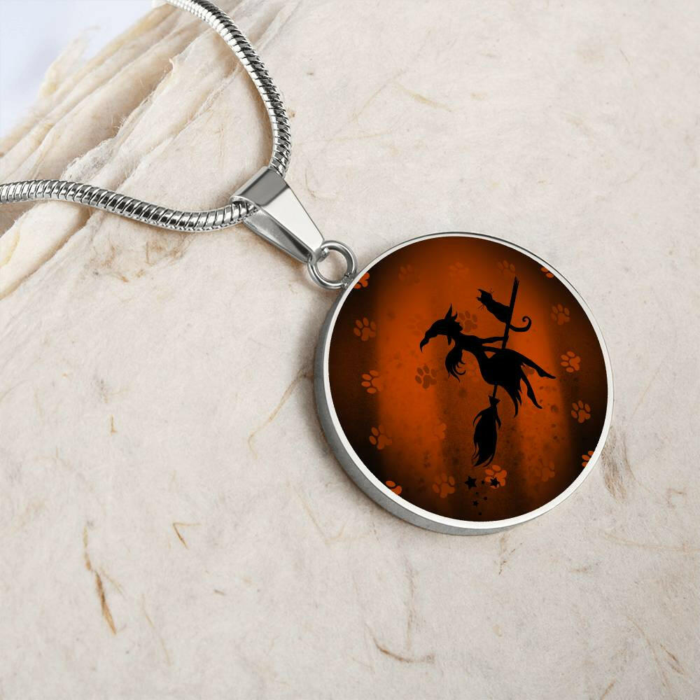 Witchy Kitty Necklace - Jewelry - Epileptic Al’s Shop