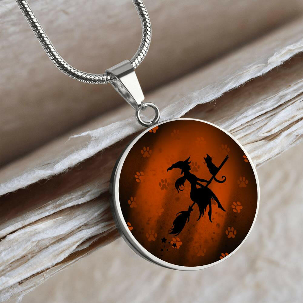 Witchy Kitty Necklace - Jewelry - Epileptic Al’s Shop