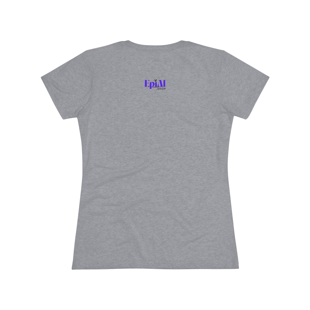 Woman and Cat Women's Triblend Tee - T - Shirt - Epileptic Al’s Shop