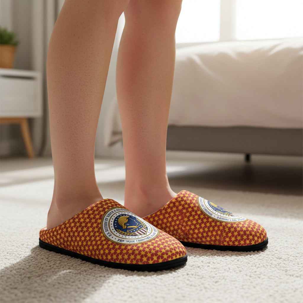 Women's U.S. Bureau of Sock & Slipper Affairs Slippers – Faux Seal House Shoes - Shoes. Slippers - EpiAl's Shop