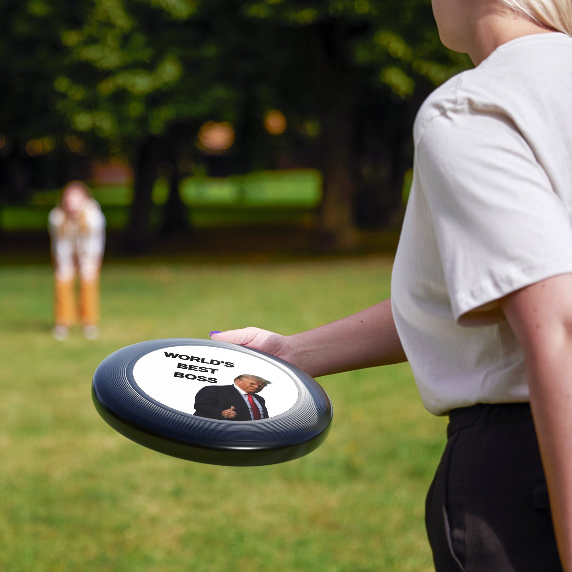 World's Best Boss Frisbee - Fun Outdoor Toy for Friends & Family - Toys & Games, Flying Disc - EpiAl's Shop