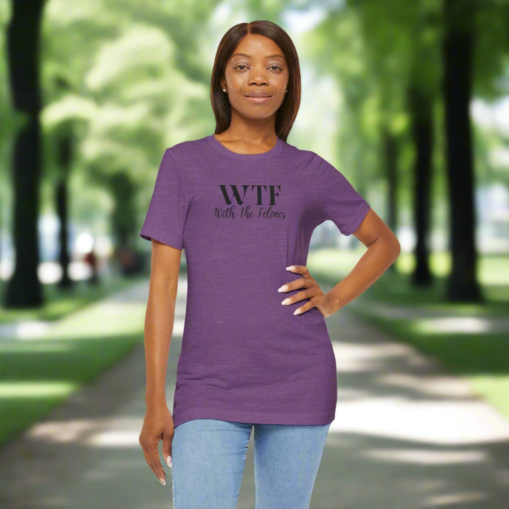 WTF Unisex Jersey Short Sleeve Tee - T - Shirt - Epileptic Al’s Shop