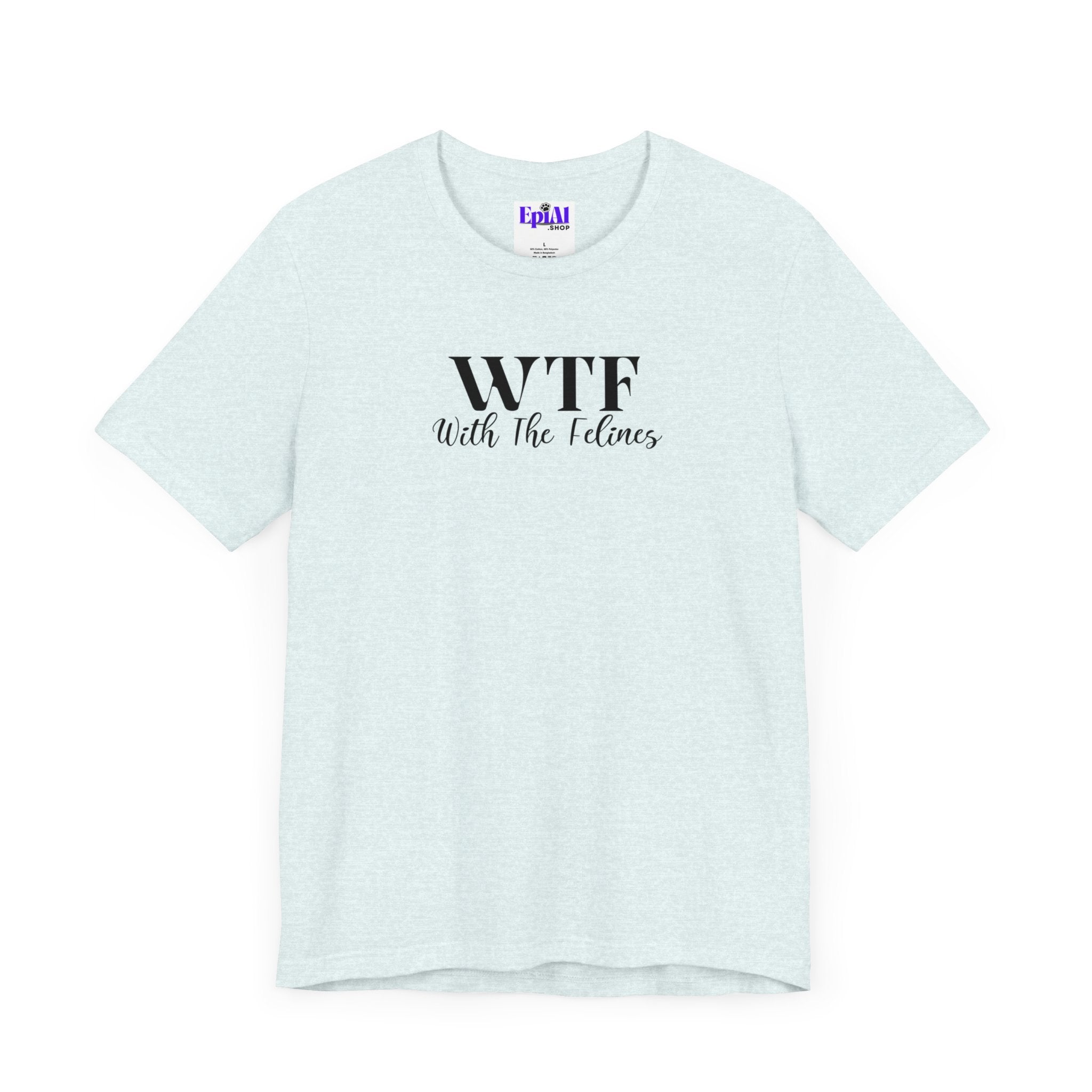 WTF Unisex Jersey Short Sleeve Tee - T - Shirt - Epileptic Al’s Shop