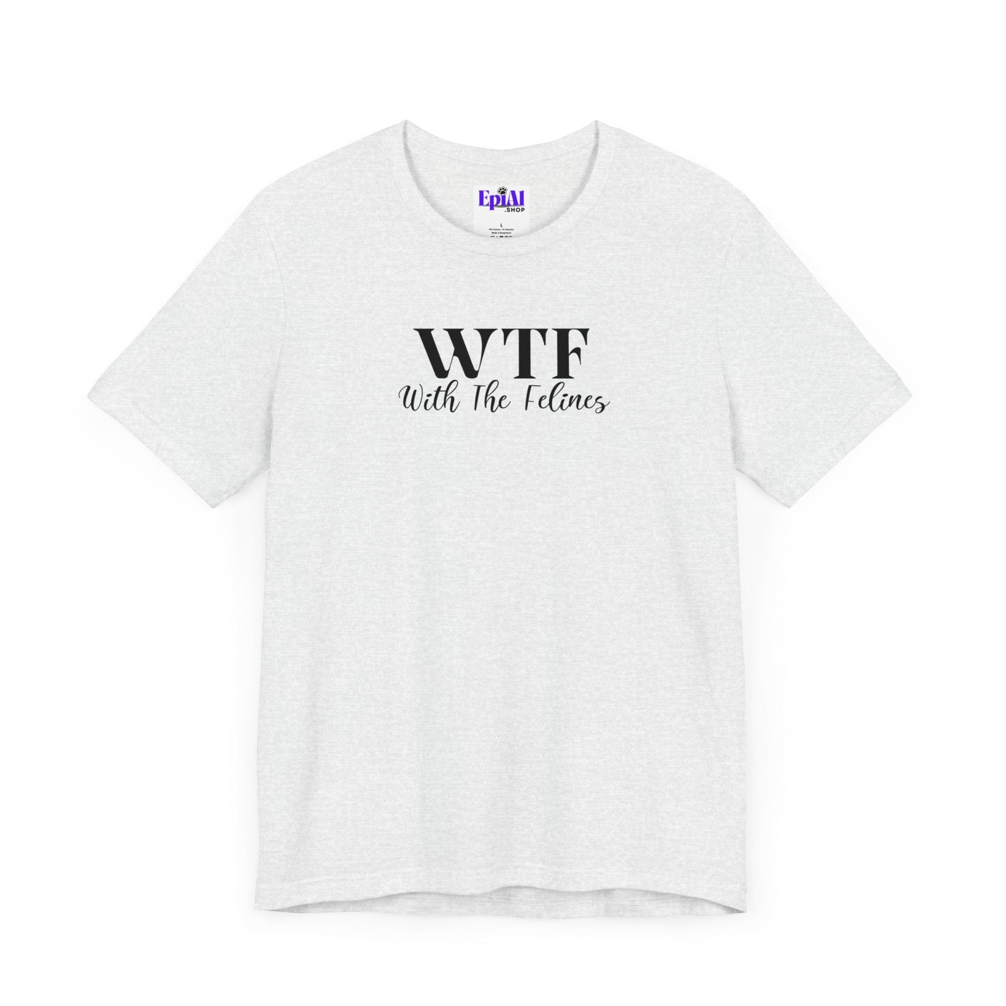 WTF Unisex Jersey Short Sleeve Tee - T - Shirt - Epileptic Al’s Shop