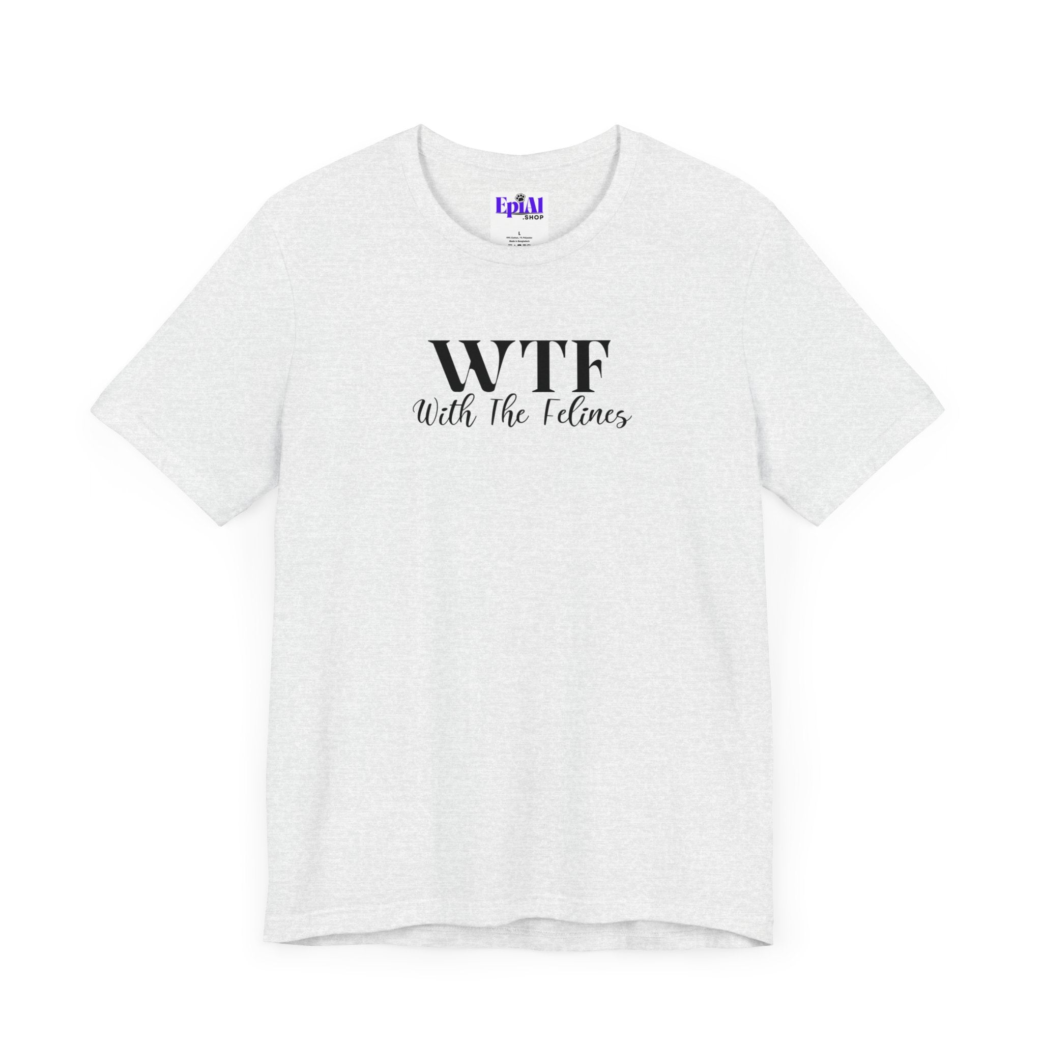 WTF Unisex Jersey Short Sleeve Tee - T - Shirt - Epileptic Al’s Shop