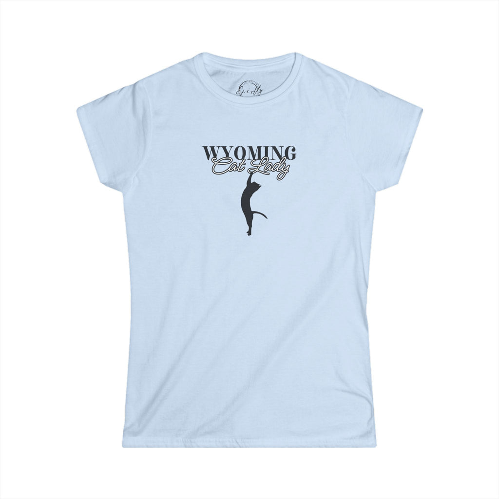 Wyoming Cat Lady Softstyle Tee - T - Shirt - EpiAl's Shop