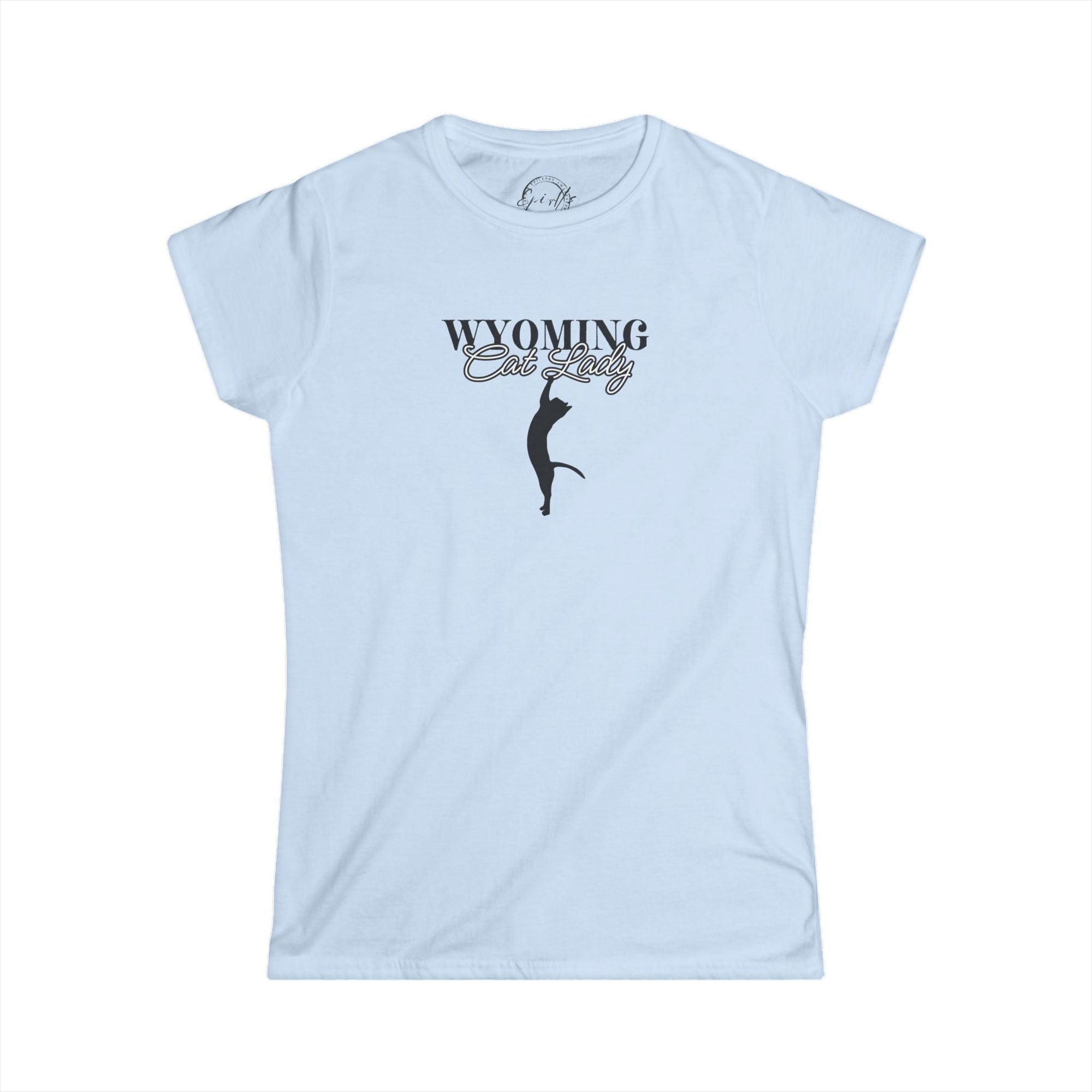 Wyoming Cat Lady Softstyle Tee - T - Shirt - EpiAl's Shop