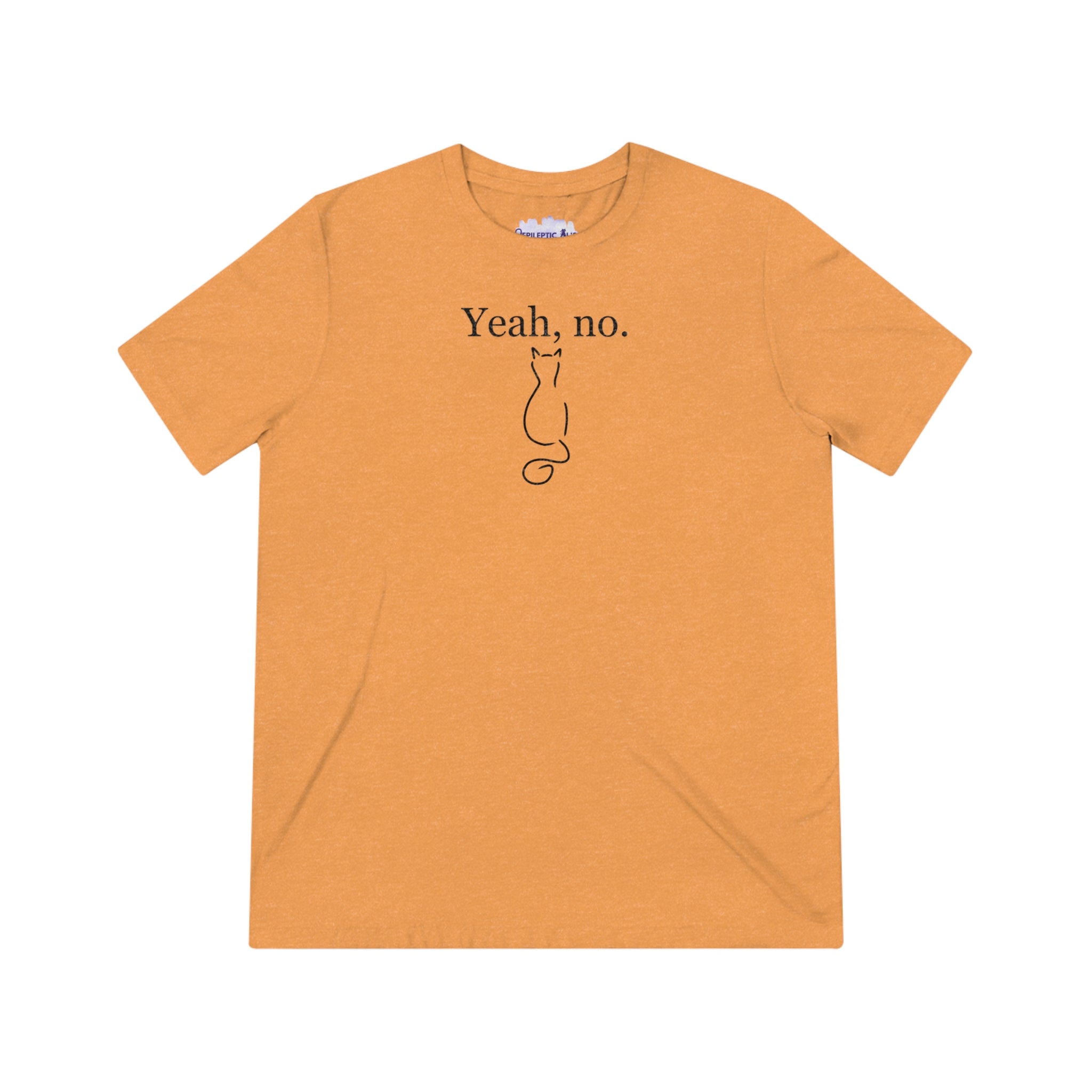 Yeah No Unisex Triblend Tee - T - Shirt - Epileptic Al’s Shop