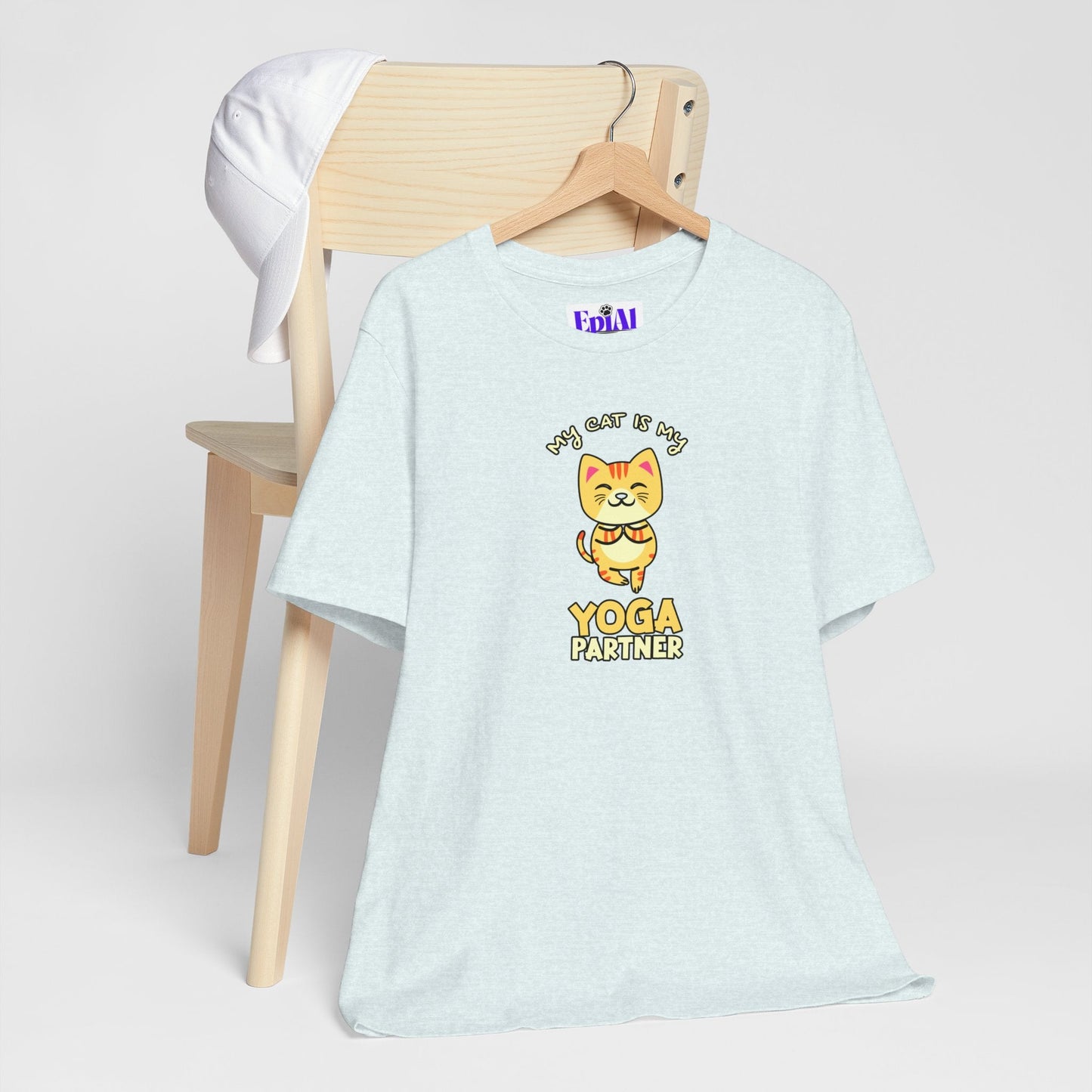 Yoga Cat Unisex Jersey Short Sleeve Tee - T - Shirt - Epileptic Al’s Shop