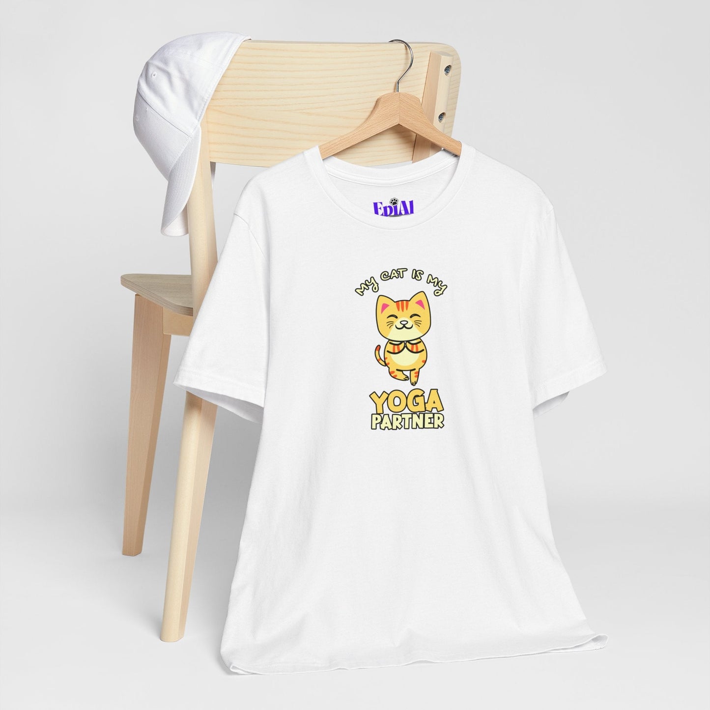 Yoga Cat Unisex Jersey Short Sleeve Tee - T - Shirt - Epileptic Al’s Shop