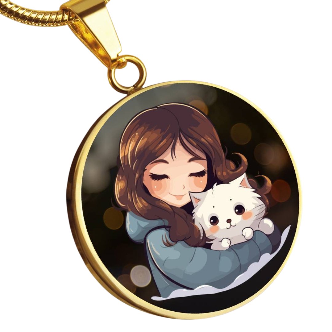Young Cat Mom Necklace - EpiAl's Shop