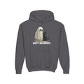 Youth Halloween Hoodie, Ghost and Cat Design - Clothing, Kids & Infants - EpiAl's Shop