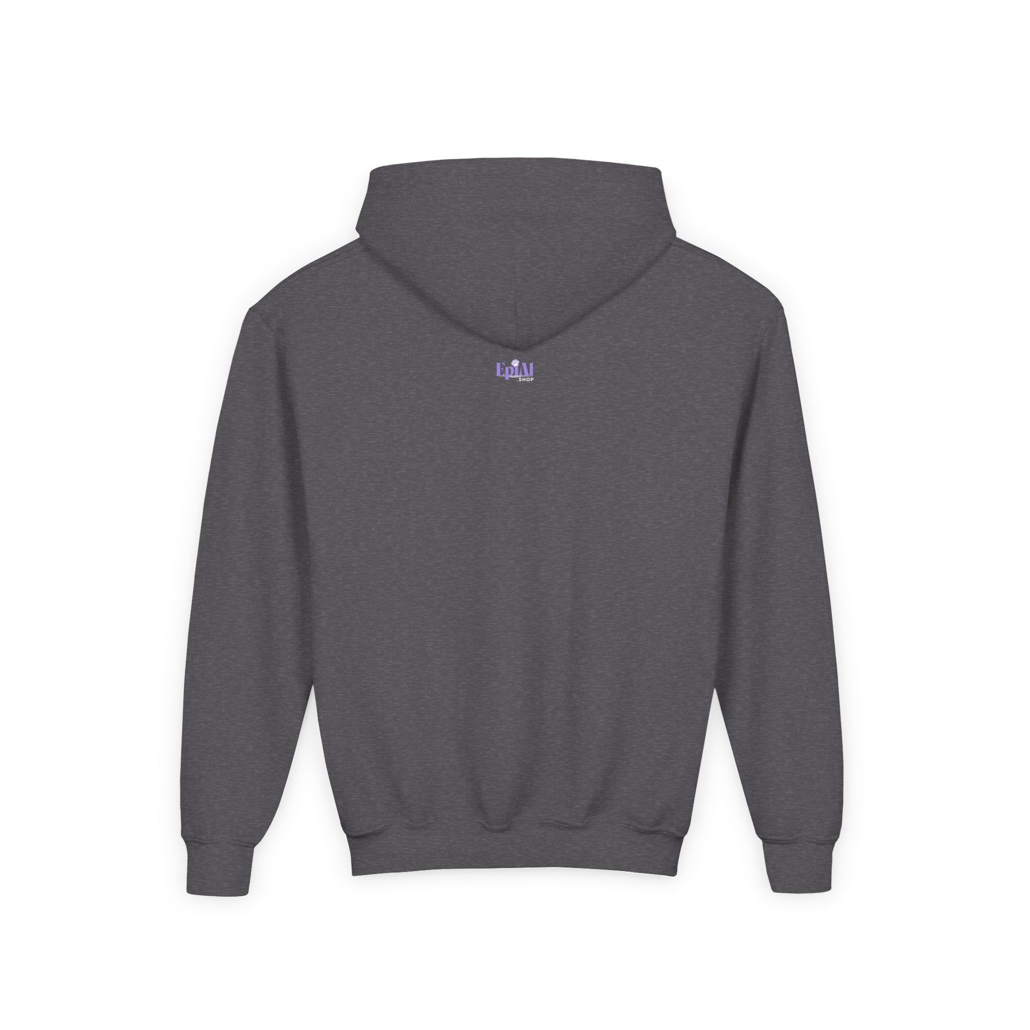 Youth Halloween Hoodie, Ghost and Cat Design - Clothing, Kids & Infants - EpiAl's Shop