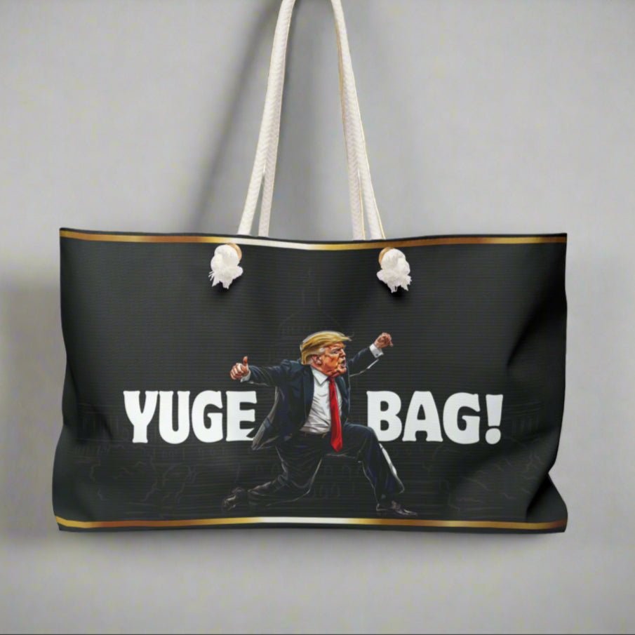 Yuge Trump Weekend Bag/Handbag - Bags, Handbag - EpiAl's Shop